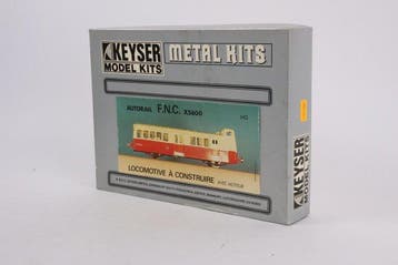 Keyser H0 - Treinstel (1) - Metalen bouwkit voor X5600, Nieuw