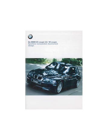 1999 BMW Z3 COUPE | M COUPE BROCHURE NEDERLANDS, Boeken, Nieuw