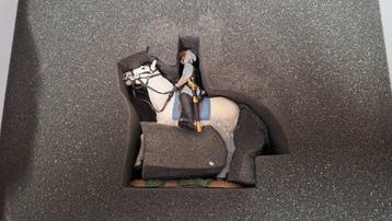 W. Britain - Soldat de plomb Generaal Robert E. Lee te paard