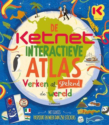 De Ketnet interactieve atlas / Ketnet 9789401418706, Boeken, Verzenden, Gelezen, Jenny Slater