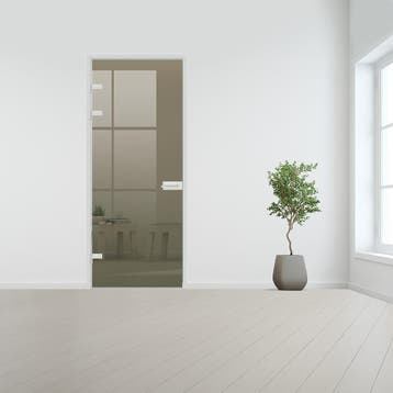 Glazen binnendeur XL voor opdek kozijn aluminium beslag-Link, Verzenden, Nieuw
