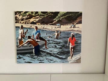 Karine Bartoli !971) - Bateau Debarquant