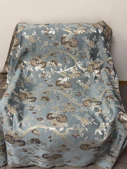 GCFabrics Exclusive – Lampasso Italiano Celeste Polvere con, Antiquités & Art, Curiosités & Brocante