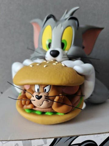 SOAP STUDIO - Jouet Tom and Jerry Hamburger Bust - 2010-2020, Nieuw in verpakking