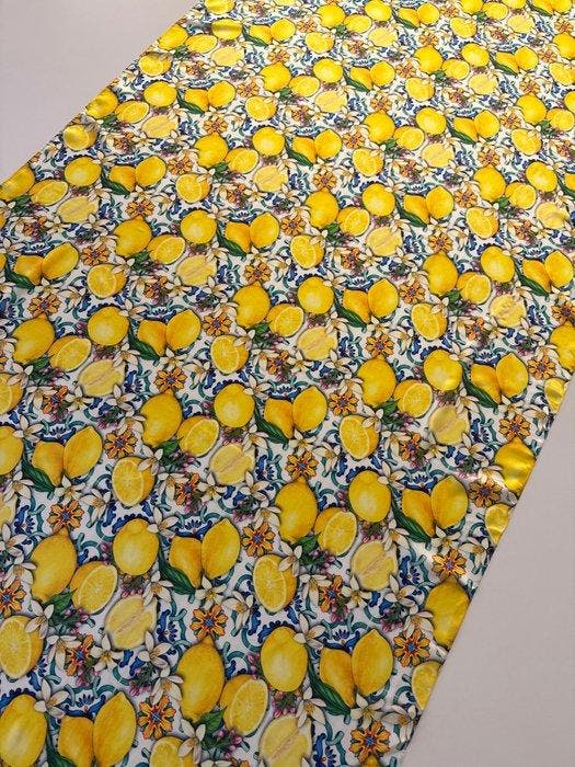 sanleuciotopquality - Paneel - exclusief paneel mediterrane, Antiek en Kunst, Antiek | Tapijten, Tafelkleden en Textiel