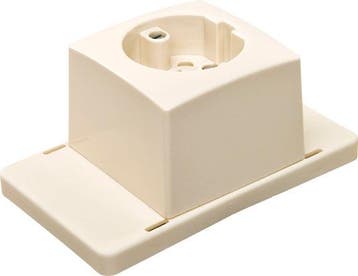 ABB 3611 Afdekking Met 16A Perilex Stopcontact Gerecycled, Verzenden