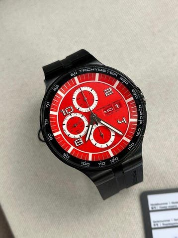 Porsche Design - Flat Six Chronograph Day/Date Automatic, Nieuw