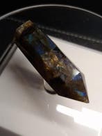Labradorite tower - natural labradorite - 4.3 cm - hexagon t, Verzenden