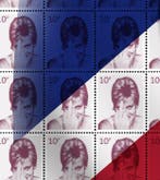 Kurotory - QE II on Maroon Diana Stamps (LF)