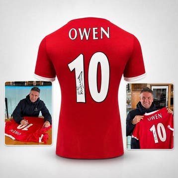 Liverpool - Premier League - Michael Owen - Voetbalshirt, Nieuw