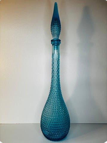 Karaf - Glas Empoli, Antiquités & Art, Antiquités | Verre & Cristal