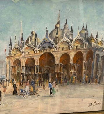 Italiaanse school (XX) - San marco Venezia