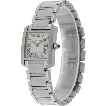 Cartier - Tank Française - W51008Q3 / 3217 - Dames -, Nieuw
