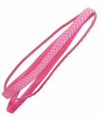 Haarband Sport 1cm – Elastiek - Anti-slip – Roze - Set van 3