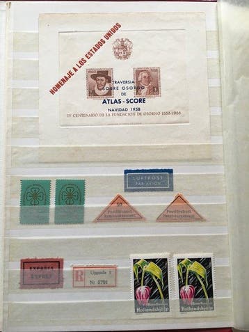 Suède 1910/2005 - Album de timbres de divers pays du Monde, Gestempeld