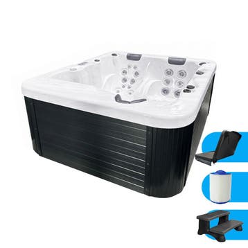 Spa Dallas | 3 persoons | Jacuzzi | 210 x 170 x 90 cm, Ophalen, Nieuw, Vast