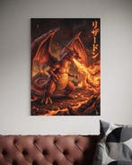 ANDSAL - Charizard Japan Kanji Neon Pokémon Special Limited, Nieuw