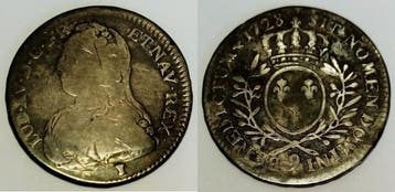1/2 écu France Frankreich Gad 313 Louis Xv 1715-1774 1/2..., Verzenden, België