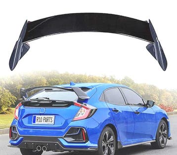 AILERON BECQUET SPOILER HONDA CIVIC HATCHBACK 16-20 LOOK TYP, Verzenden