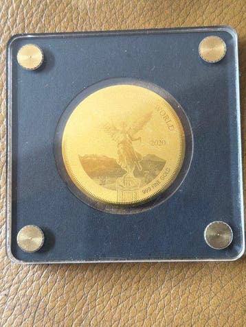 Tsjaad. 5000 Francs 2020 Libertad , 1/200 Oz (.999) (Zonder