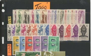 Togo - Togo - Issu dun stock marchand, bel ensemble depuis, Gestempeld