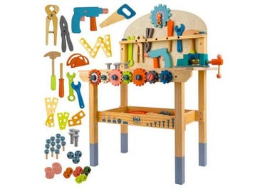 Veiling - Kruzzel Kinder Gereedschap Werkbank, Nieuw