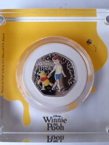 Verenigd Koninkrijk. 50 Pence 2026, Winnie the Pooh - Silver