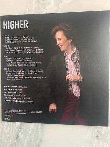 Patricia Barber - Higher - 2 x LP Album (dubbelalbum) -, Nieuw in verpakking