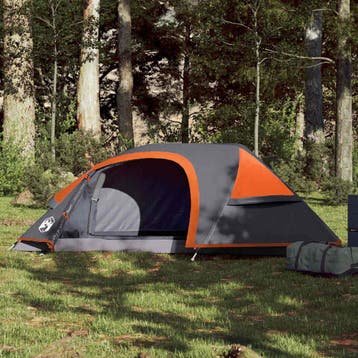 vidaXL Koepeltent 1-persoons waterdicht oranje, Verzenden