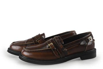 Stefano Lauran Loafers in maat 38½ Bruin, Kleding | Dames, Schoenen, Bruin, Verzenden, Overige typen, Zo goed als nieuw