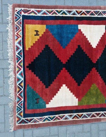 Afghan, Hérat - Tapis - 190 cm - 155 cm - Kilims noués à la