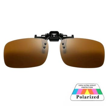 Fako Sunglasses - Clip On Voorzet Zonnebril In Box - Overzet, Verzenden