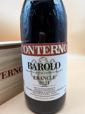 2021 Giacomo Conterno Francia - Barolo DOCG - 1 Magnum (1,5, Nieuw