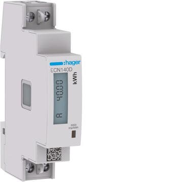 Hager Elektriciteitsmeter - ECN140D, Verzenden, Nieuw
