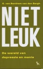Niet leuk 9789053303924 G. van Benthem van den Bergh, Verzenden, Zo goed als nieuw, G. van Benthem van den Bergh