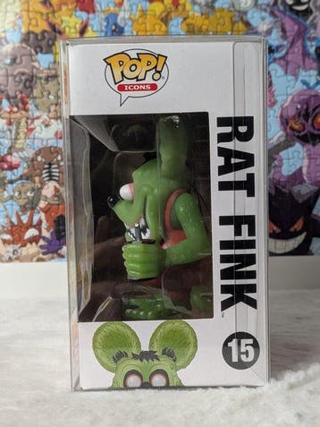 Funko - Funko Pop Funko Pop Icons - Rat Fink #15 Toy Tokyo