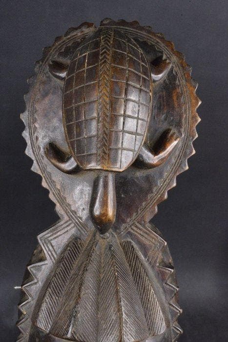 vreugdemasker - Baule - Ivoorkust, Antiek en Kunst, Kunst | Niet-Westerse kunst