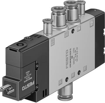 Festo 5/2 Monostable Air Électrovanne QS-12 1650L/Min -, Verzenden