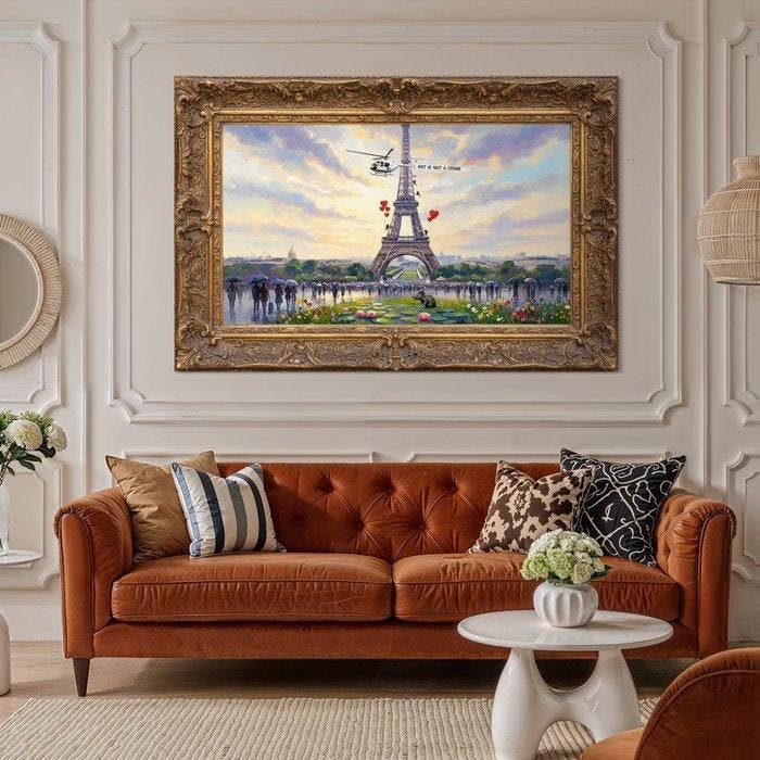 RINGER - Paris 1900-2000 Toile 1/3 XL, Antiquités & Art, Art | Objets design