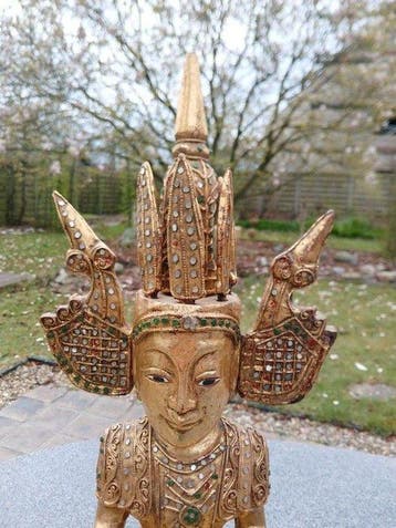 Jambupati Buddha - Beeld - Thailand (Zonder minimumprijs)