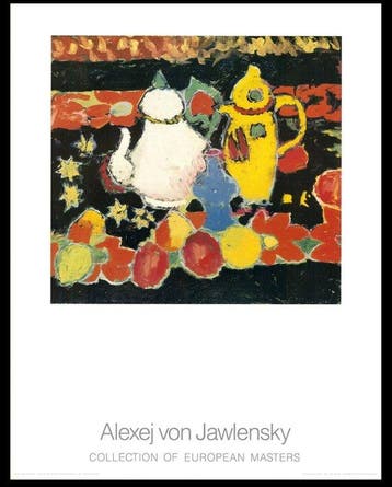 Alexej von Jawlenski - “Stilleben mit Kanne, 1908”.