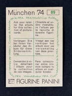 1974 Panini München 74 World Cup #89 Germany BRD - Franz, Verzamelen, Nieuw