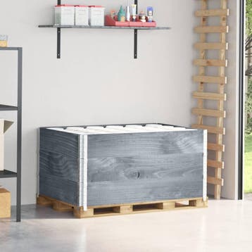 vidaXL Palletopzetranden 3 st 120x80 cm massief grenenhout, Verzenden