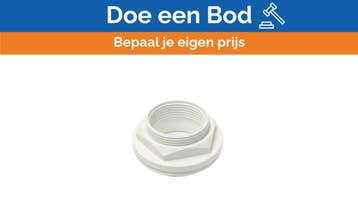 Bieden: Marine Toilet Pipe Escutcheon Flange 48mm White - Y, Watersport en Boten, Ophalen of Verzenden, Nieuw