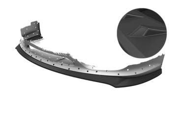 Cup spoilerlip met ABE voor Porsche 987 Boxster CSL725-L, Verzenden, Nieuw