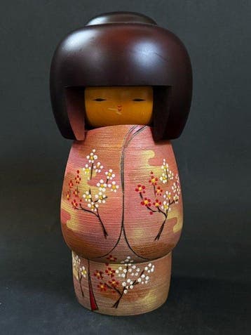 Japanse handgesneden en handbeschilderde creatieve
