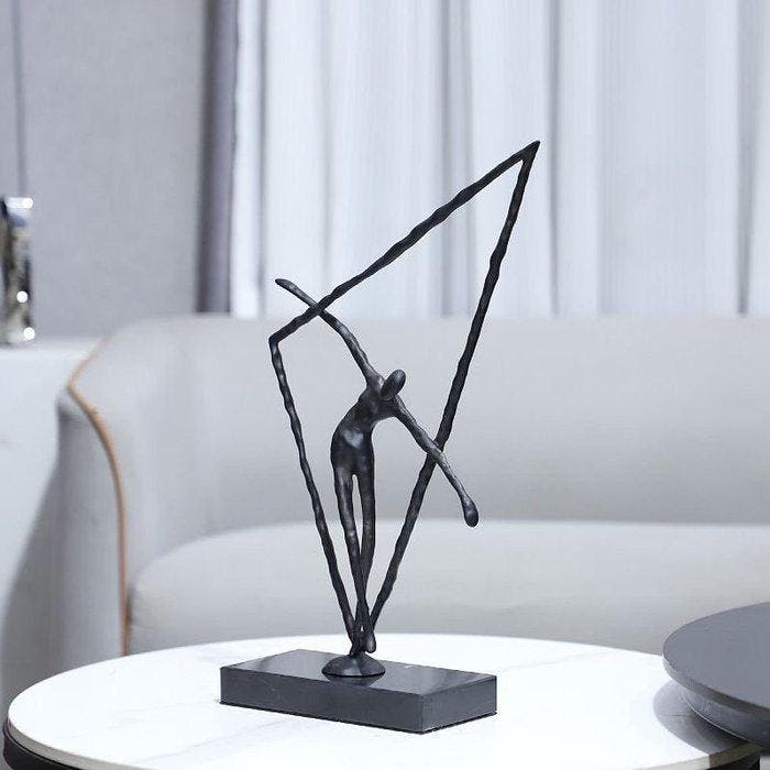 sculptuur, ballet dancer - 44 cm - Metaal, Antiek en Kunst, Curiosa en Brocante