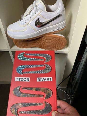 Nike - Air Force 1 Low Travis Scott - Sneakers - Maat: EU 41