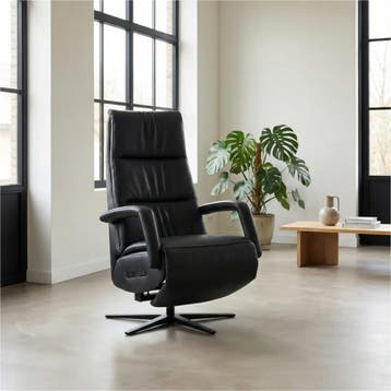 Leren elektrisch relaxfauteuil Calm, Ophalen of Verzenden