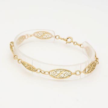 Bracelet - 18 carats Or jaune